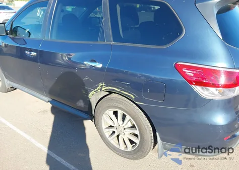 2014 Nissan Pathfinder Sv из США, поврежденный, VIN 5N1AR2MN5EC679924